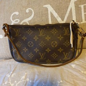 Louis Vuitton Pouchette with crossbody strap
